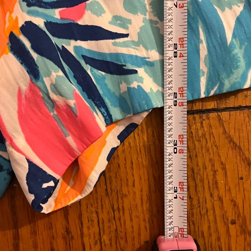 Lilly Pulitzer Pink and Blue Kids Romper - Picture 6 of 17
